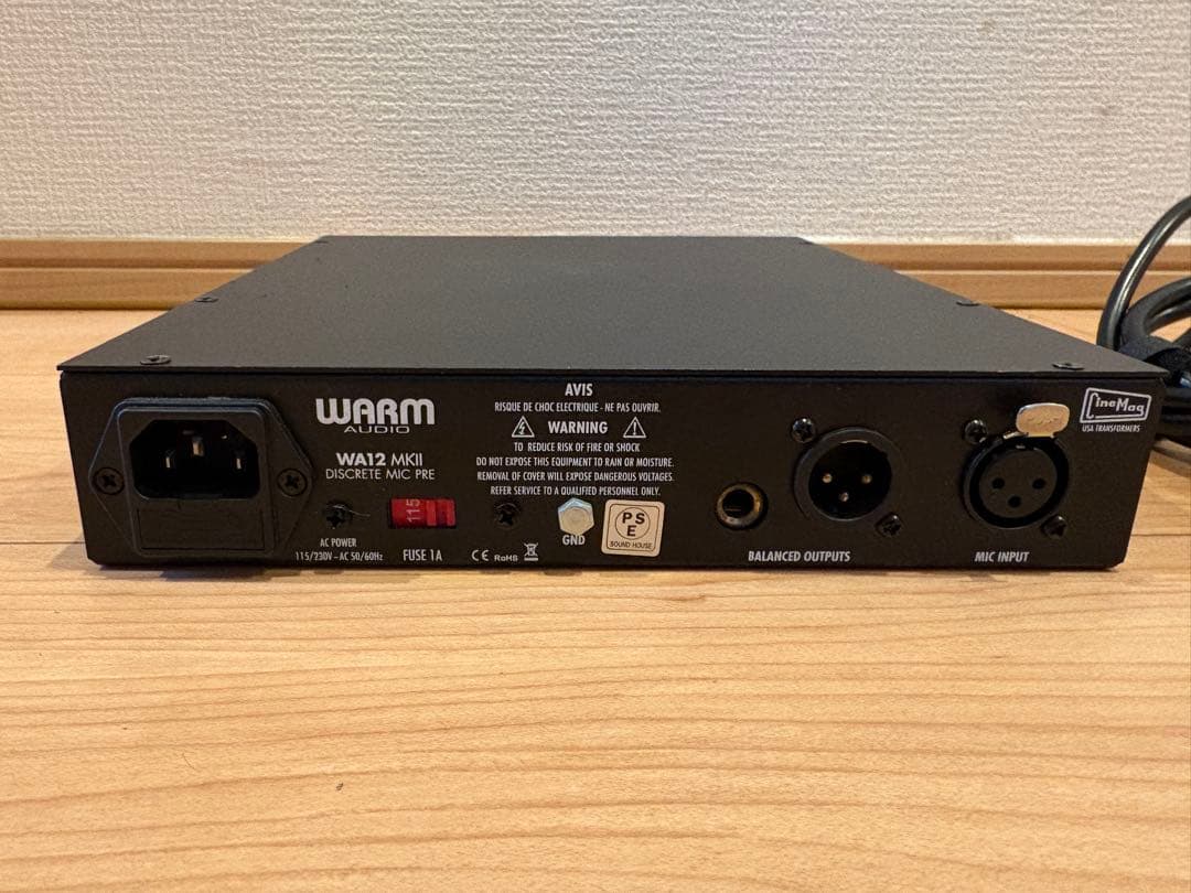 WARM AUDIO WA12 MKII マイクプリアンプ