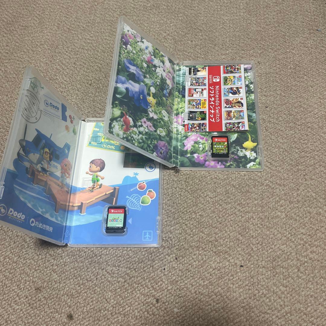 あつまれ どうぶつの森 & ピクミン3 デラックス 2本セット