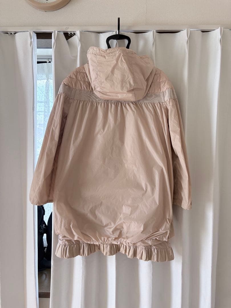 美品　CORALIE モンクレール ダウン切替 スプリングコート ベージュ