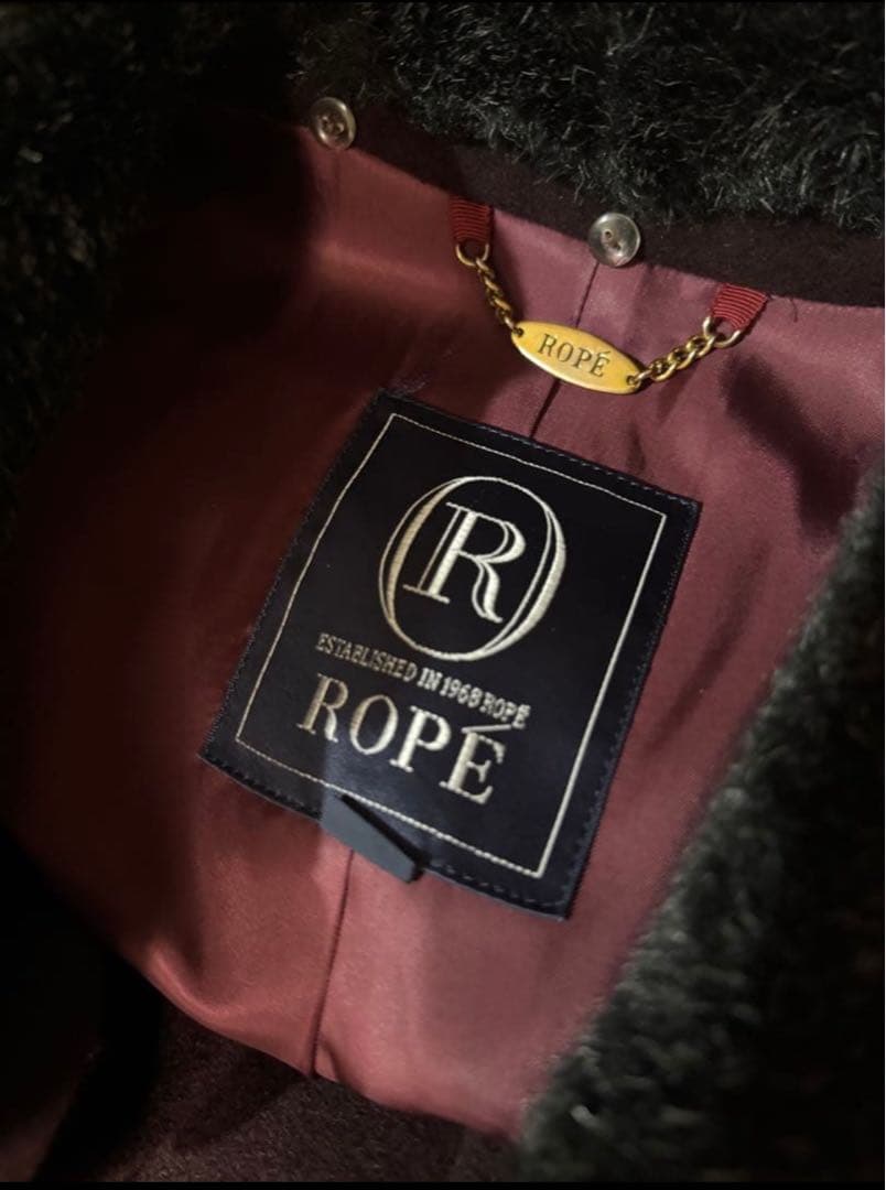 ROPE ロングコート　バンガンディー