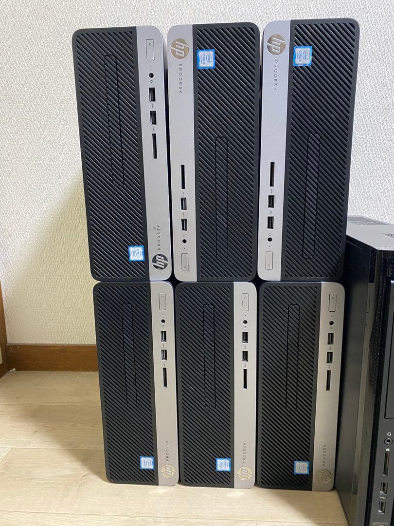 HP ProDesk デスクトップPC 7台セット｜ 事務所使用