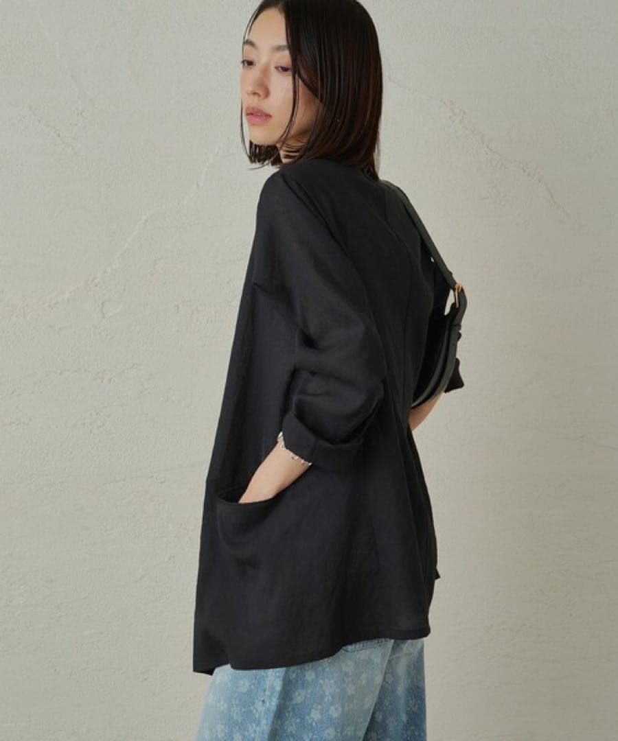 MimicLOUNGEDRESSリネンライクシアージャケット定価2.1万円