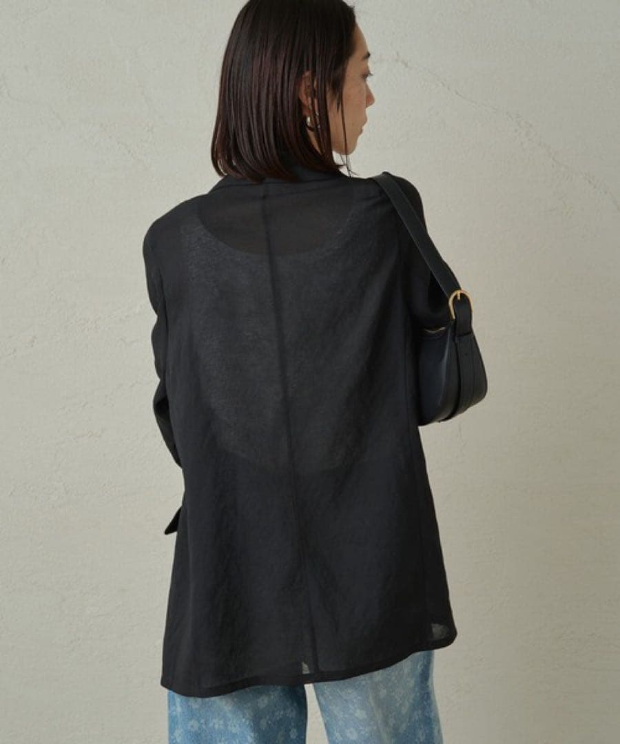 MimicLOUNGEDRESSリネンライクシアージャケット定価2.1万円