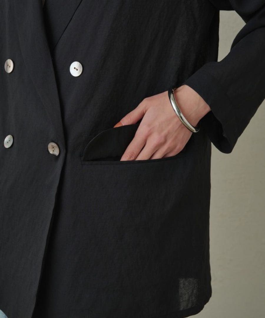 MimicLOUNGEDRESSリネンライクシアージャケット定価2.1万円