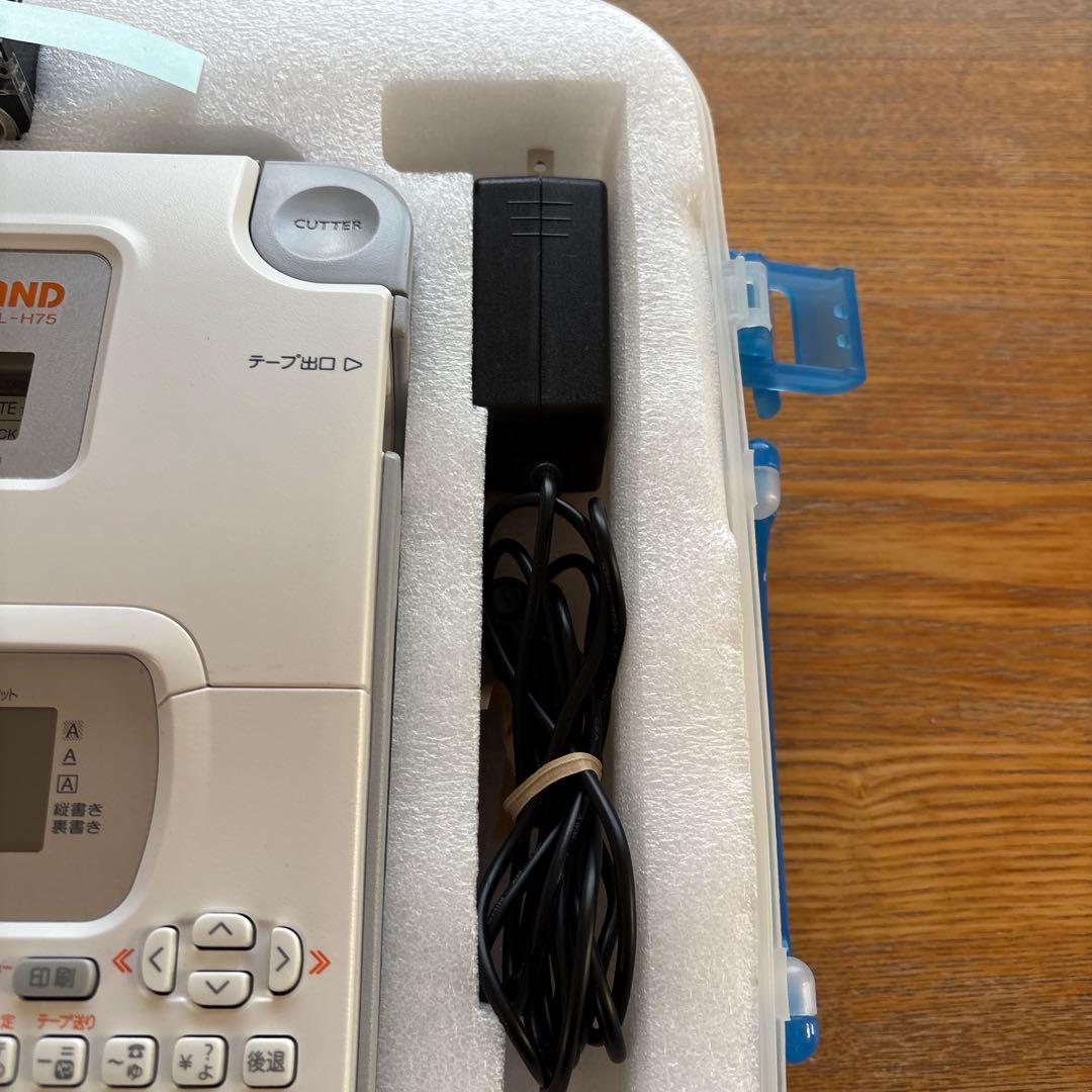 CASIO NAME LAND KL-H75 ラベル　ライター