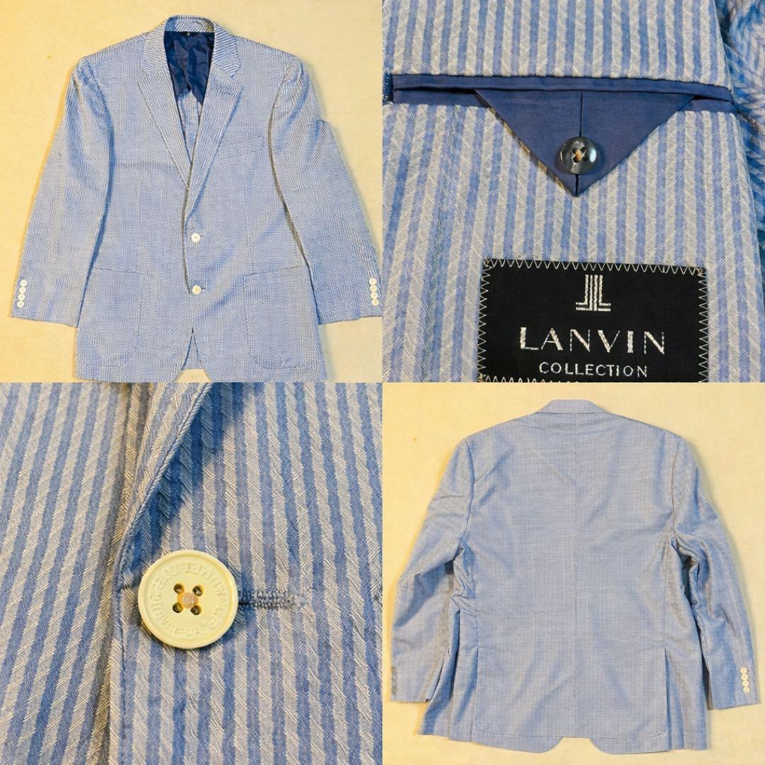 LANVIN COLLECTION シルク100% ジャケット 日本製 L