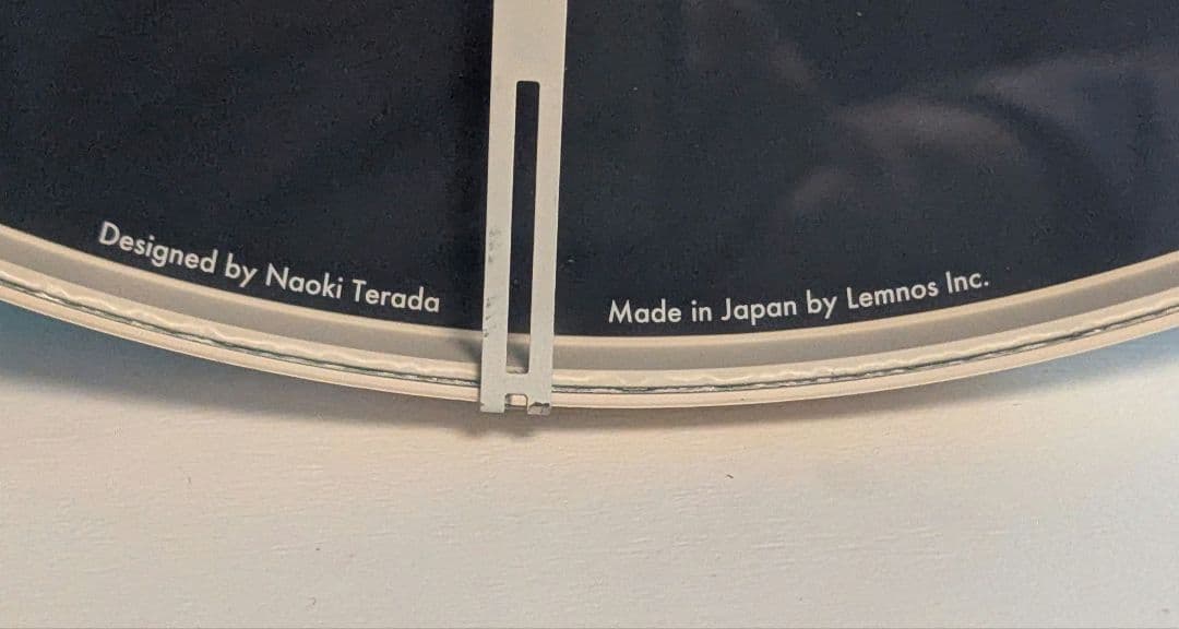 【美品・デザイナーズ掛時計】Naoki Terada