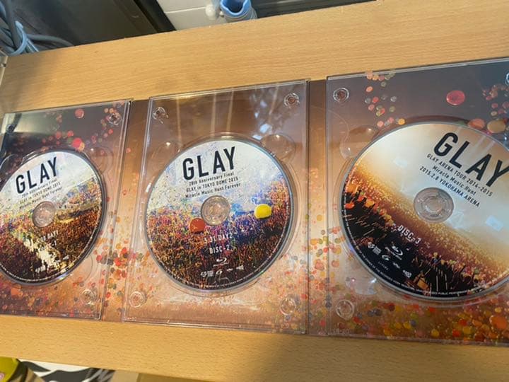 GLAY 3枚セット 20th