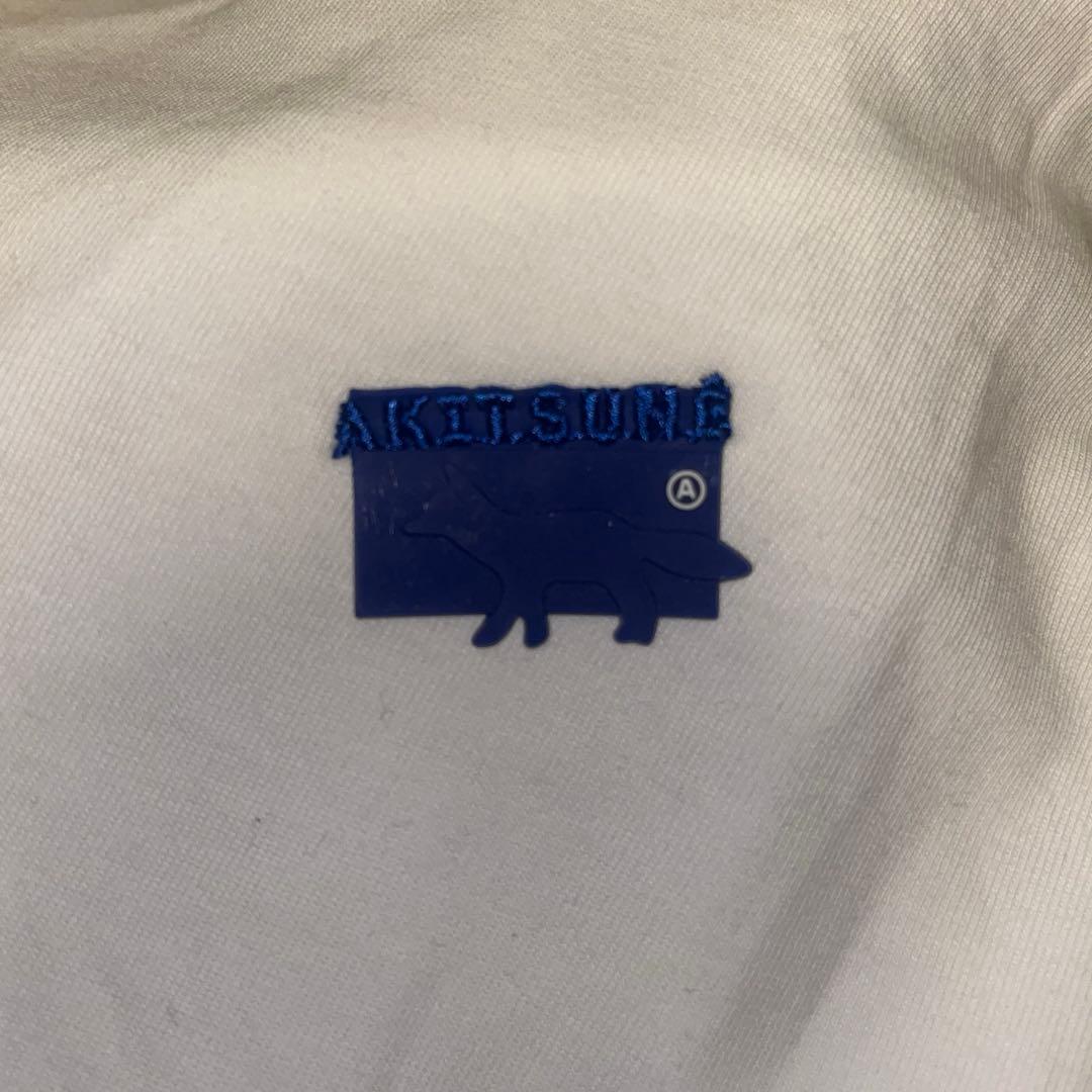 ADER ERROR Maison Kitsune コラボTシャツ 白 半袖