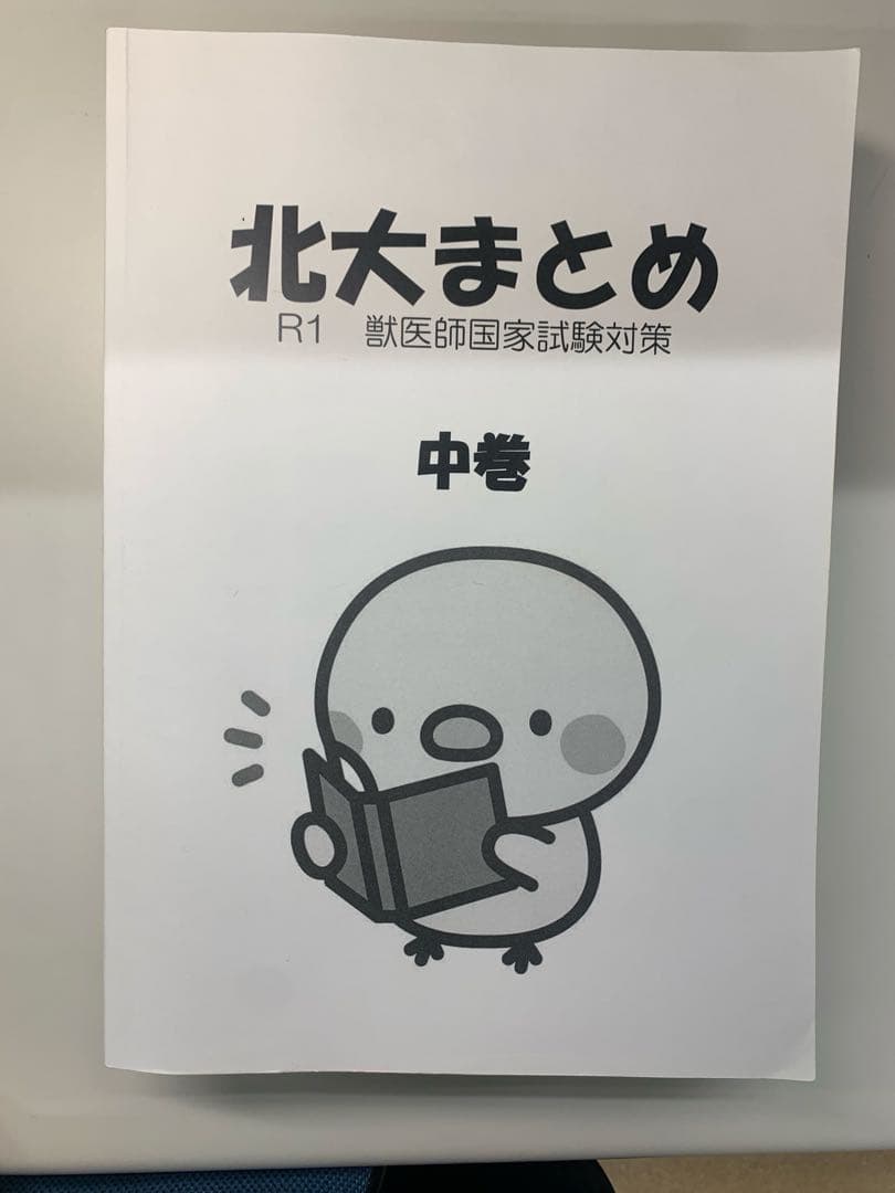北大まとめ 獣医 3巻 上 中 下 セット 第71回