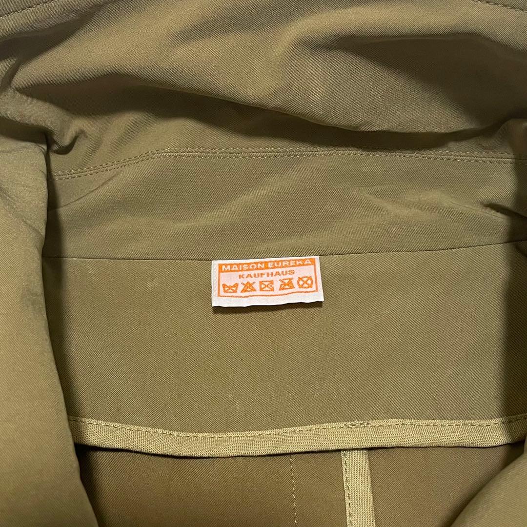 MAISONEUREKA メゾンエウレカ 17AW ステンカラーコート ベージュ