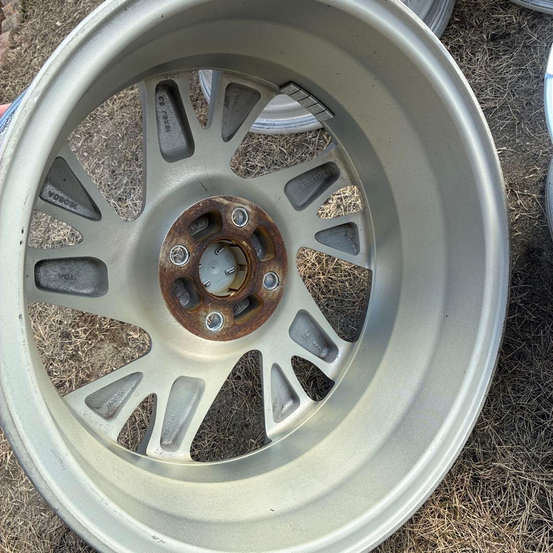 ホンダシャトル 純正アルミホイール 2本②PCD100 4穴 6J +53