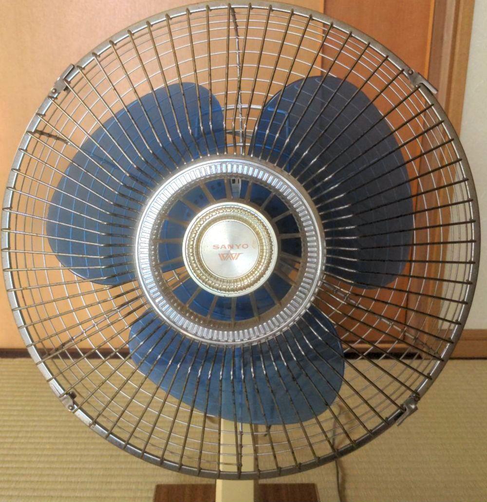 ★☆昭和レトロ☆SANYO Dynamic Wide扇風機☆ヴィンテージサンヨー