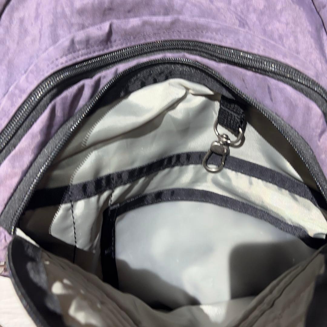 HEALTHY BACK BAG / BIG BAG パープル ポーチ付き