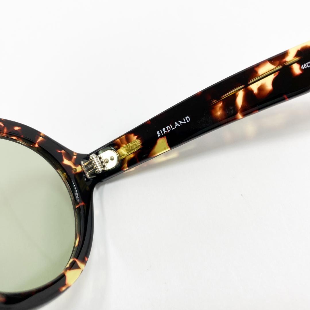 NEW. BIRDLAND サングラス 46□24-145デミ ブラウン