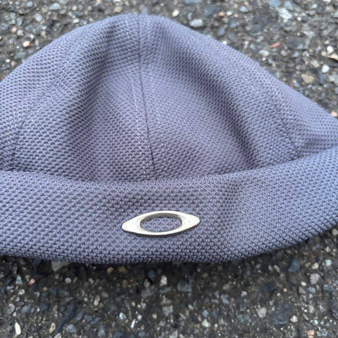 90s OAKLEY オークリー ビーニー ニット帽 フレックスキャップ テック