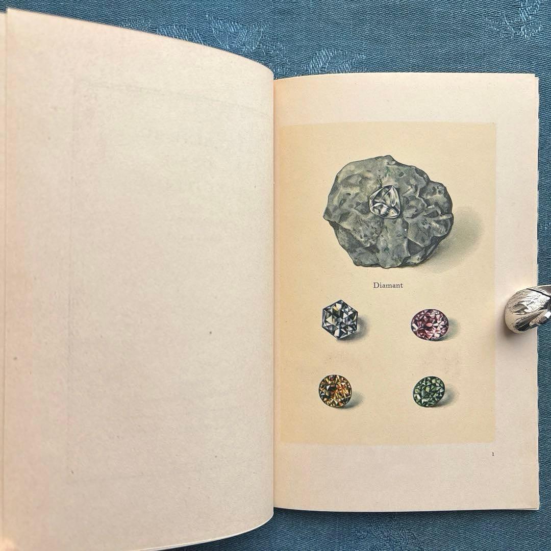 ヴィンテージ ドイツ洋書☘️インゼル文庫 54番 美しい鉱物