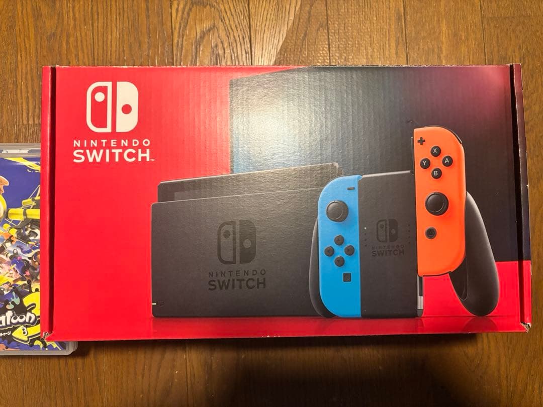 バッテリー強化版Switch本体　ソフト４本セット　スマブラ　スプラトゥーン3