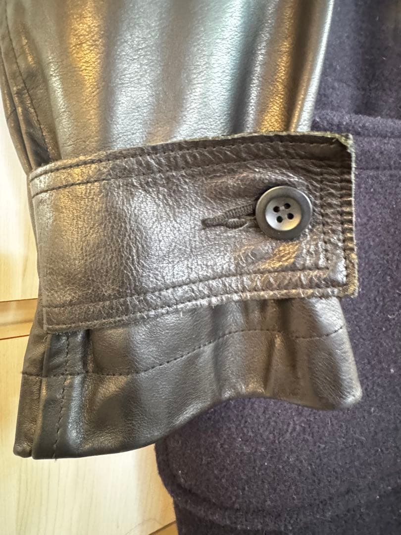 COMME des GARÇONS ダッフルコート ネイビー　Ｍサイズ