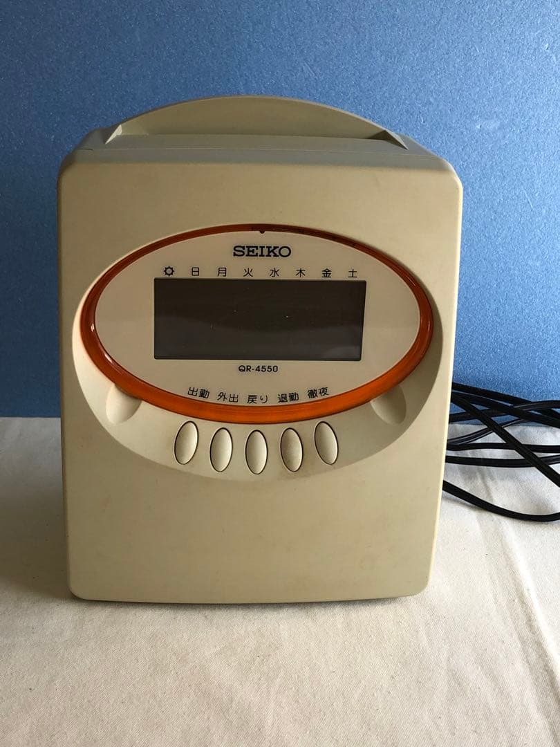 SEIKO タイムレコーダー タイムカード QR-4550 セイコー