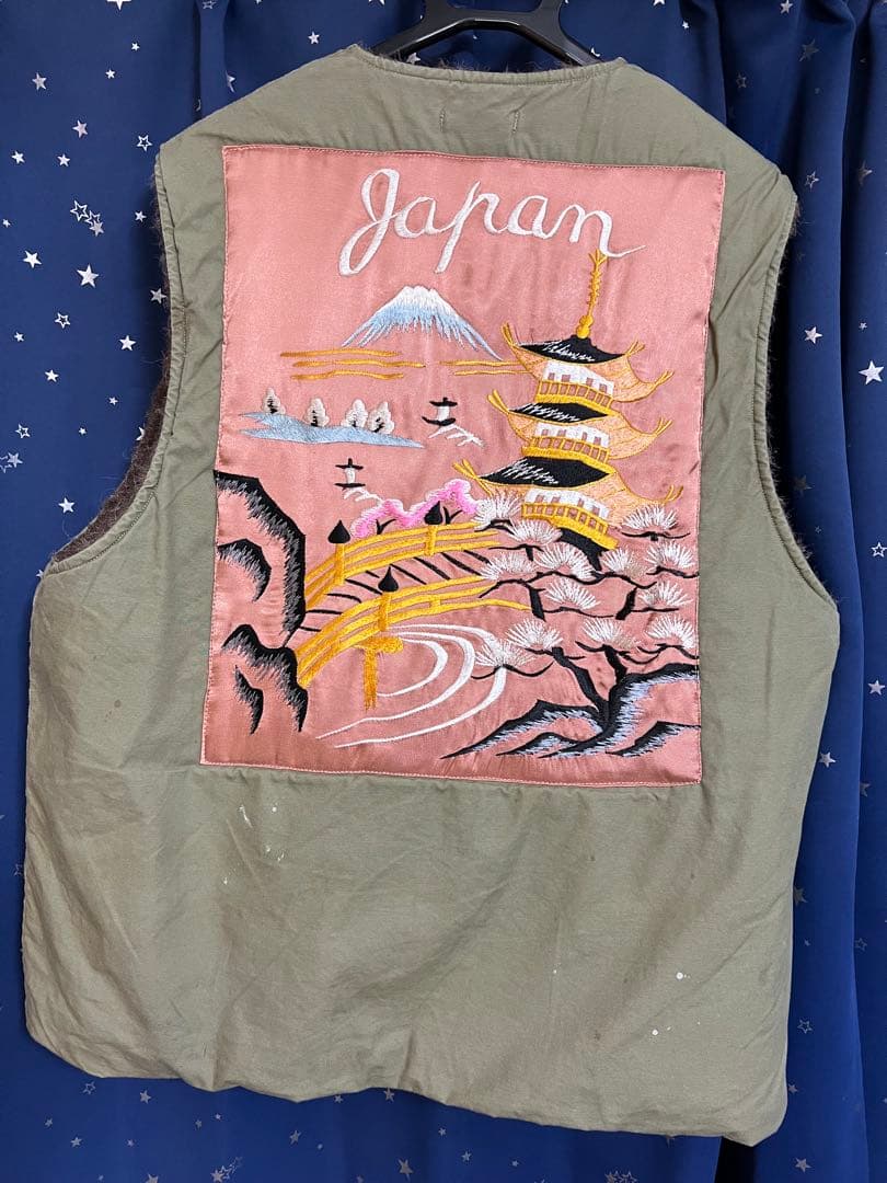 トップス BOW WOW REMADE USN DECK VEST SUKAJAN