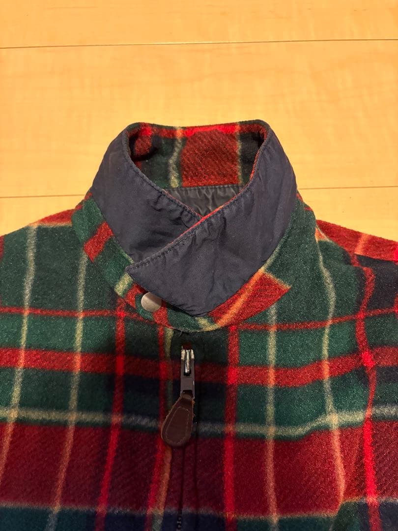 Polo Ralph Lauren チェック柄フリースジャケット
