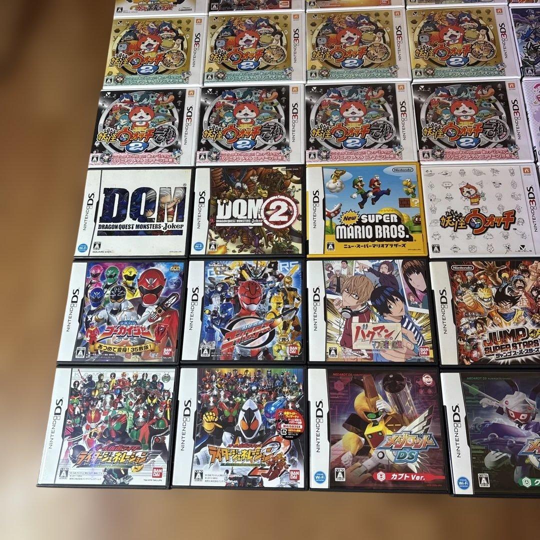 3DSソフト　DSソフト 40本まとめ売り