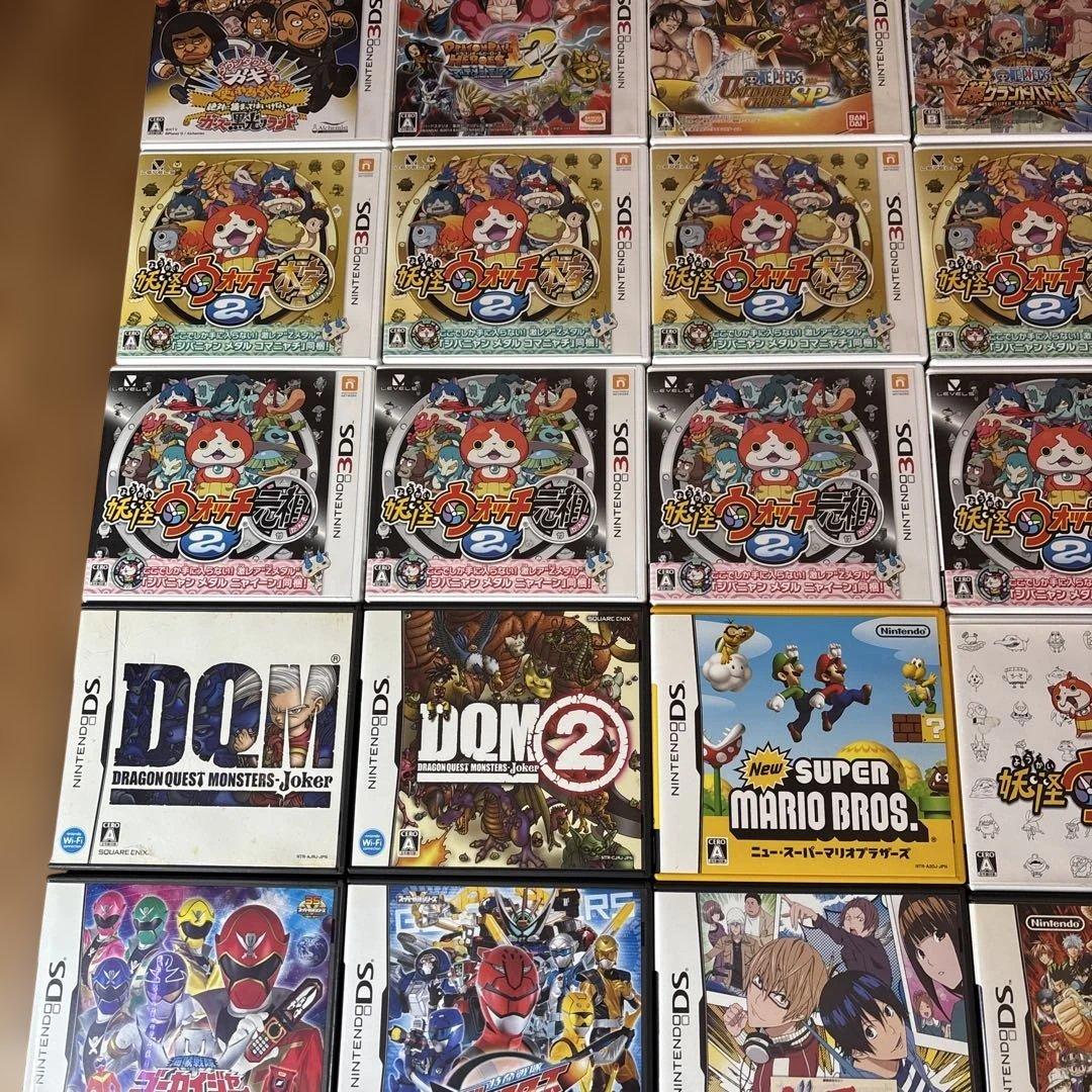 3DSソフト　DSソフト 40本まとめ売り