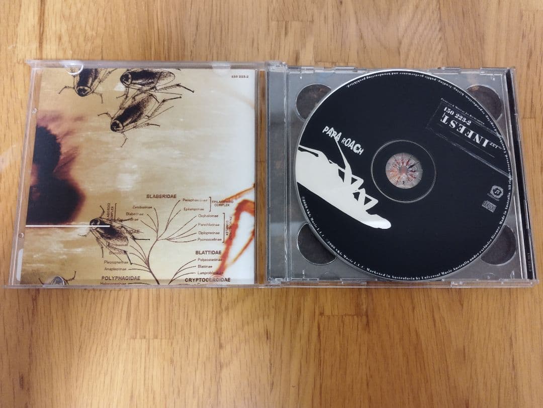 PAPAROACH INFEST BONUS DISC EDITION 輸入盤