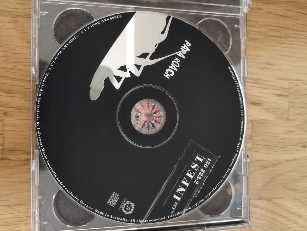 PAPAROACH INFEST BONUS DISC EDITION 輸入盤