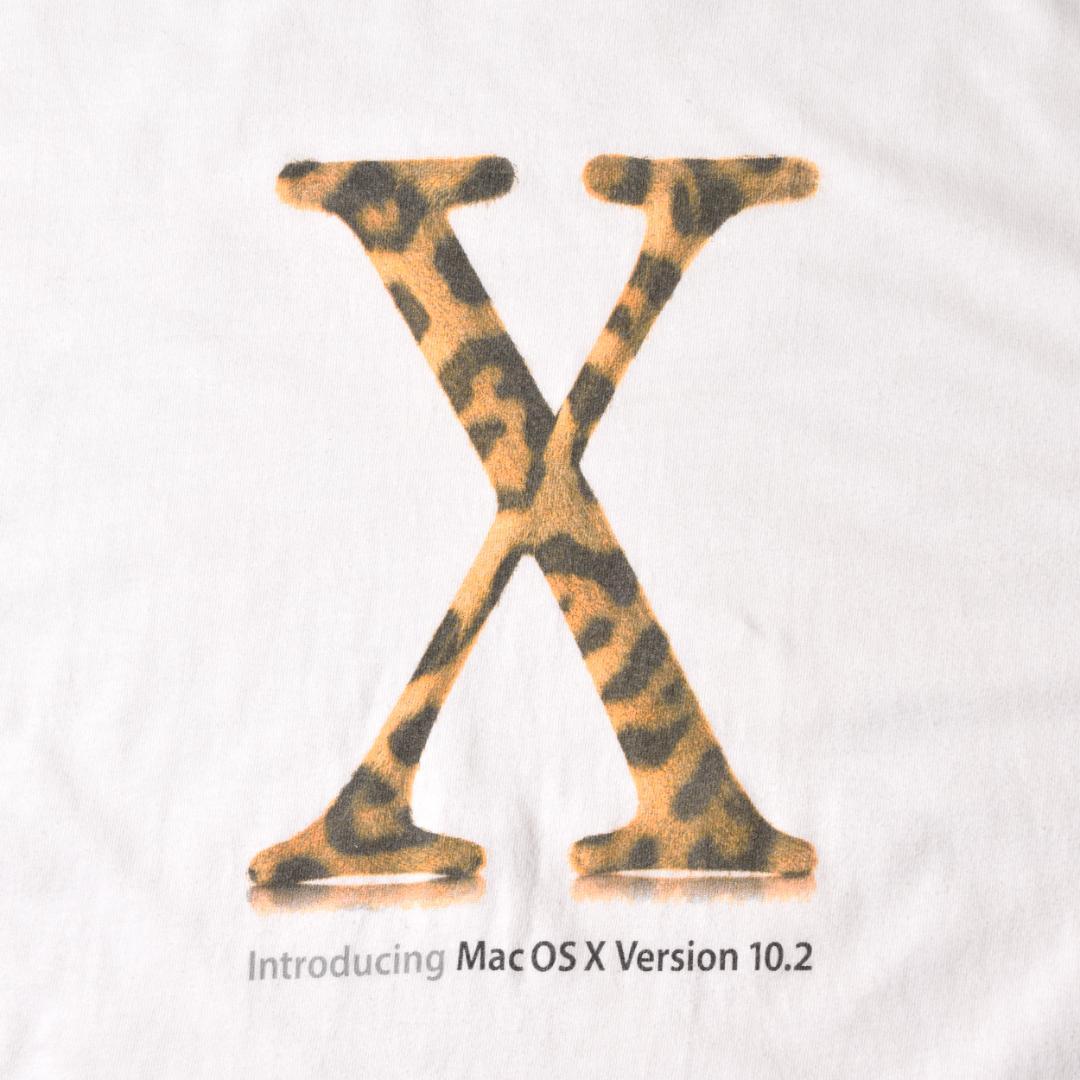 02's Apple ヴィンテージ Tシャツ ホワイト L アップル macos