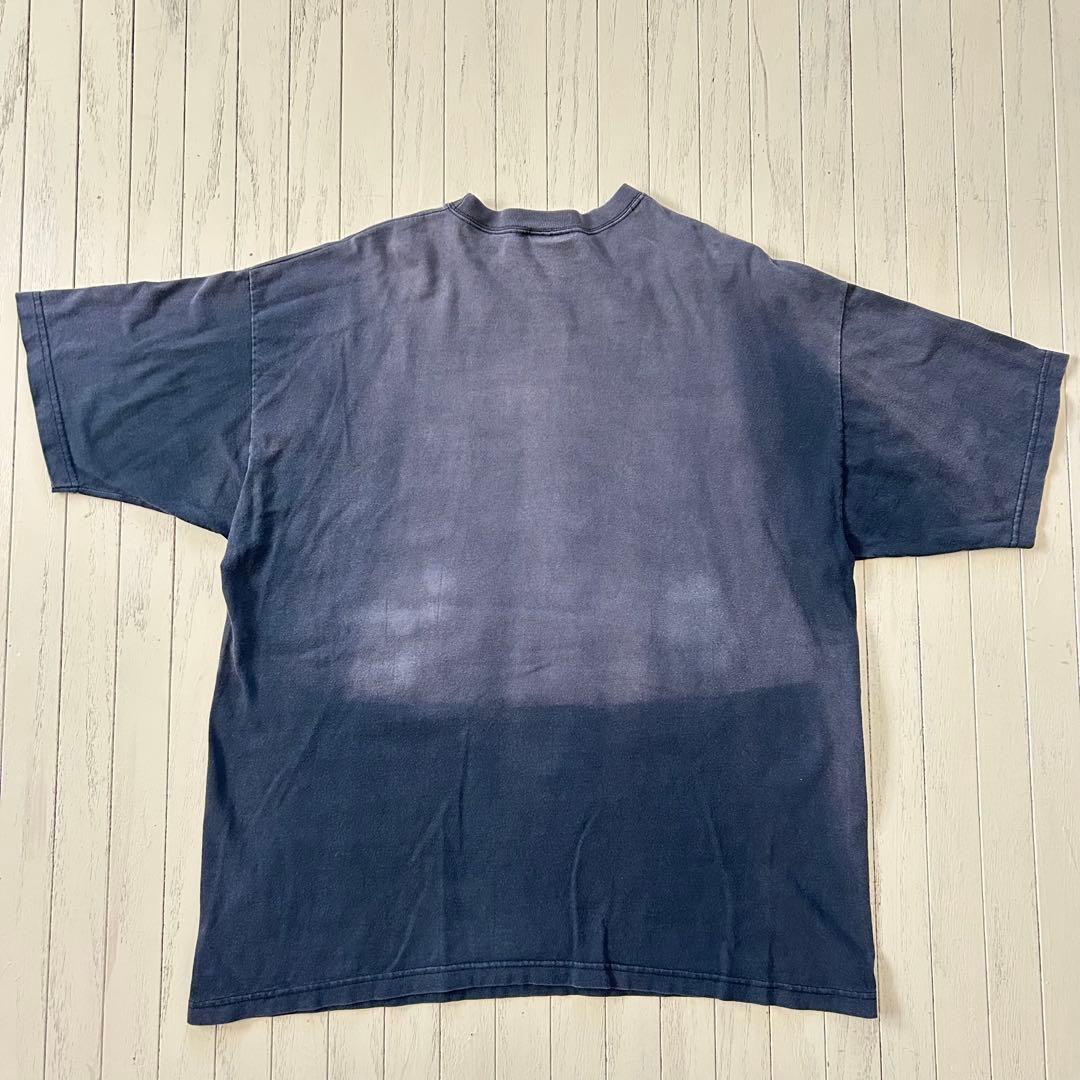 希少 90s 00s 人体骨格 Bone Tee 鬼フェードブラック オリジナル