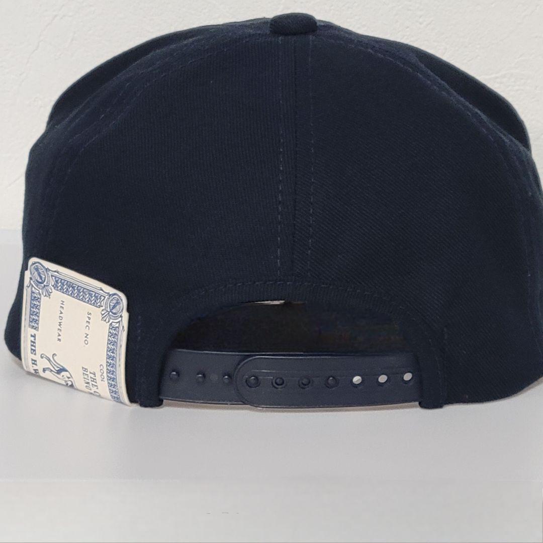 【美品】THE H.W.DOG&CO. トラッカーキャップ ネイビー 38