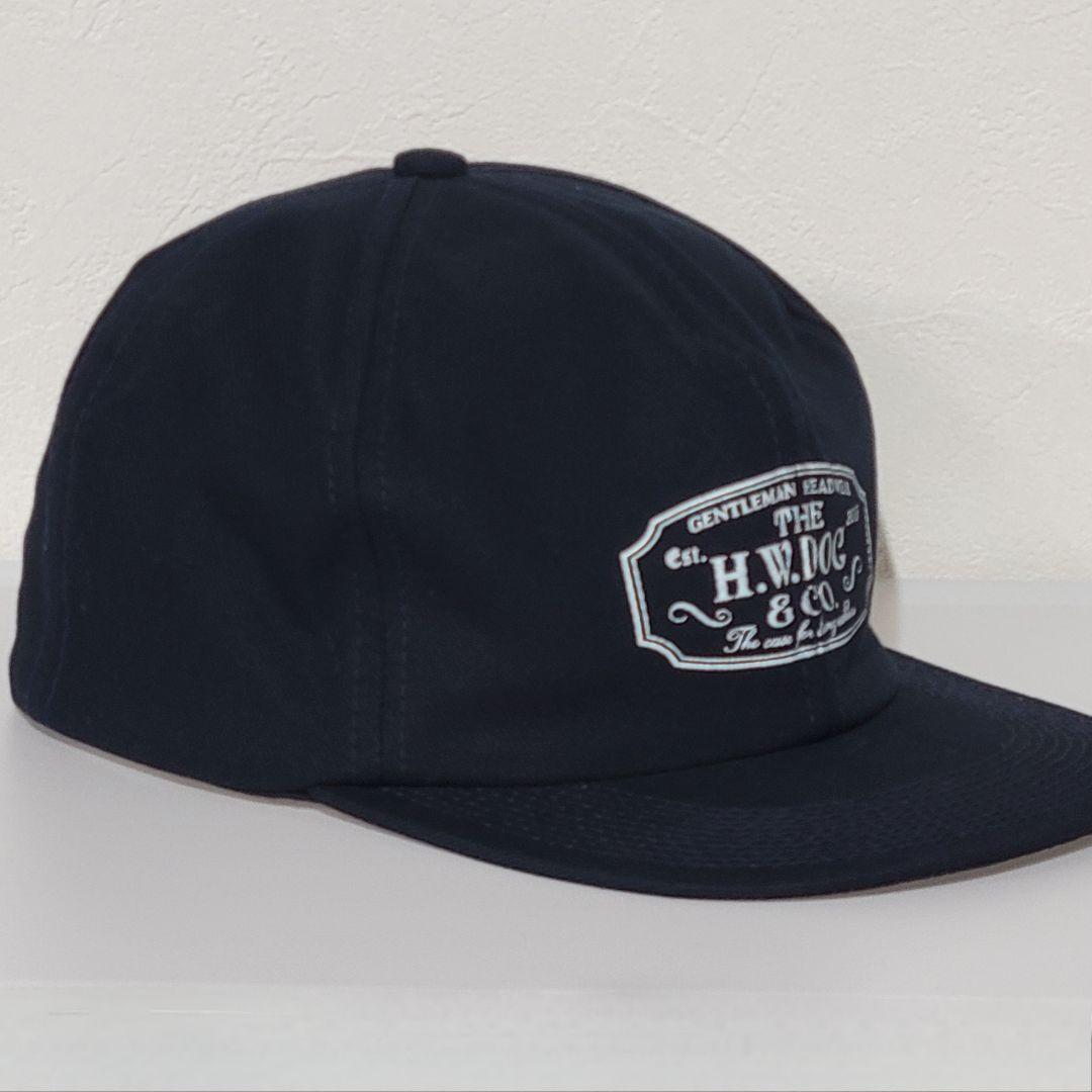 【美品】THE H.W.DOG&CO. トラッカーキャップ ネイビー 38