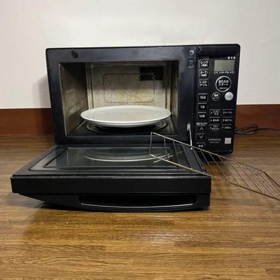 HITACHI 日立 オーブンレンジ 庫内18L ターンテーブル たて開き