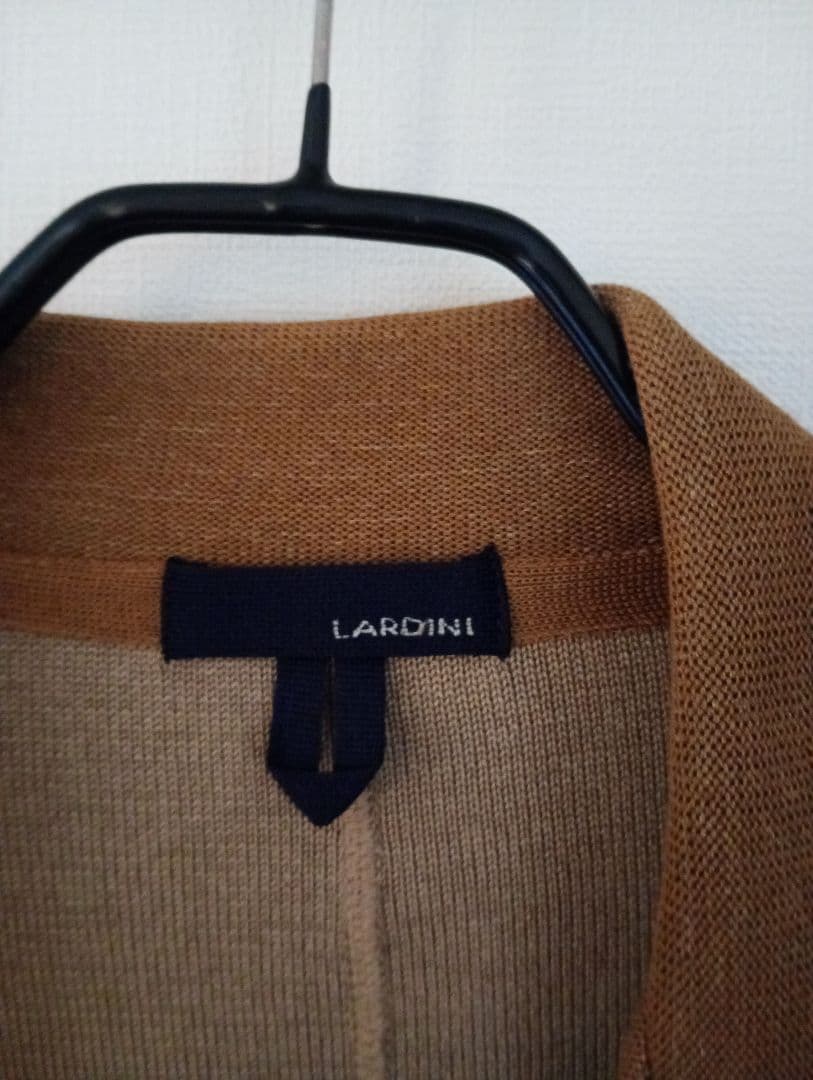 【最終値下げ】LARDINI ラルディーニ キャメル　ブートニエール付