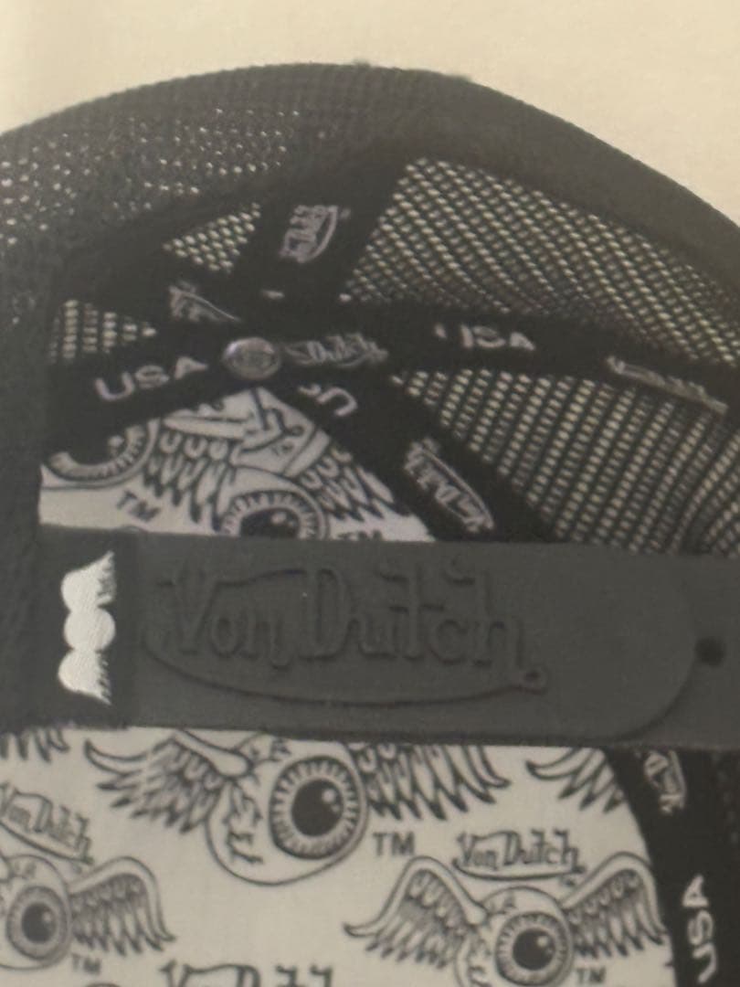 ❤︎さん専用 Von Dutch ヒョウ柄 メッシュキャップ