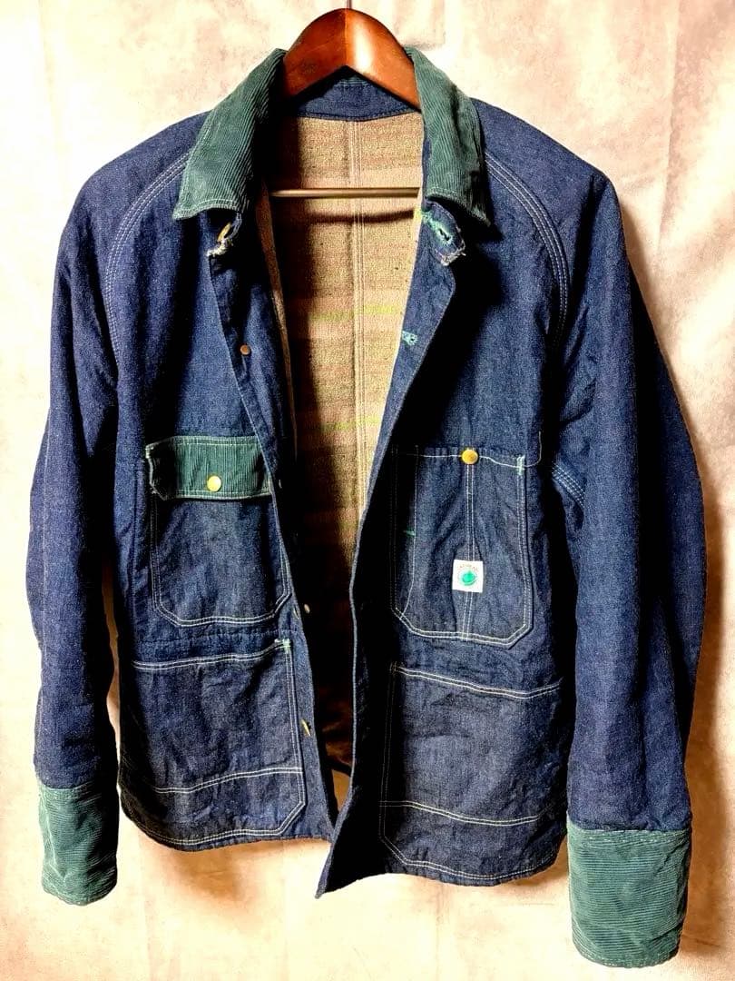 【TCB jeans】Blanket Lined Cat Head Jacket
