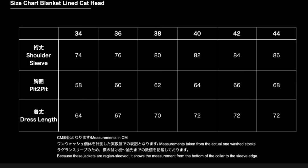 【TCB jeans】Blanket Lined Cat Head Jacket