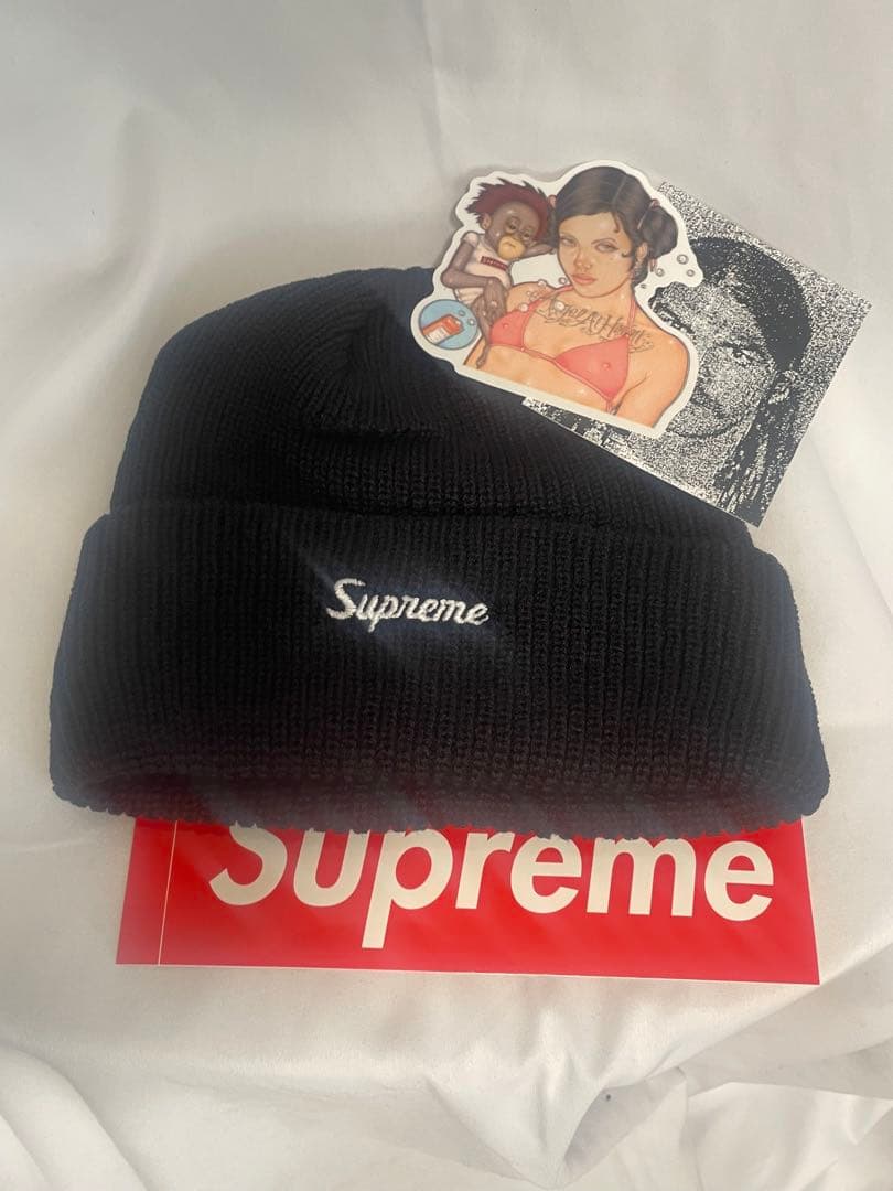 Supreme ニット帽 黒 2025AW