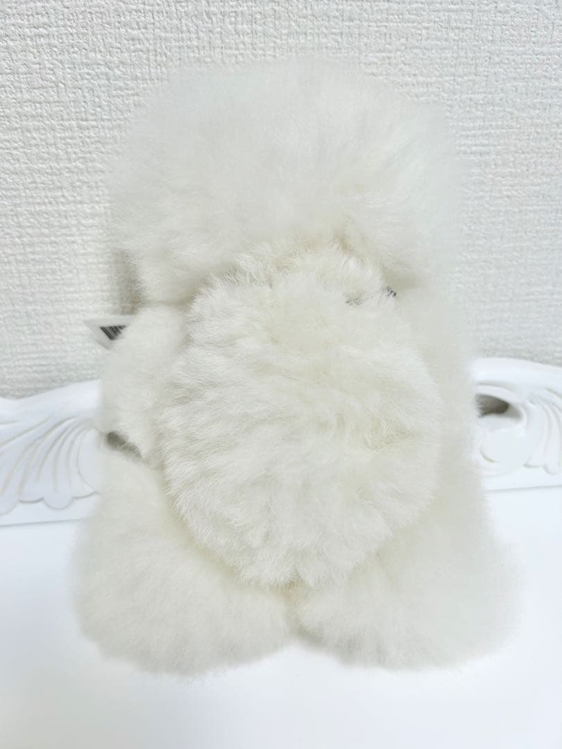 【値下不可】 アルパカベア テディベア くま ぬいぐるみ 高級アルパカ