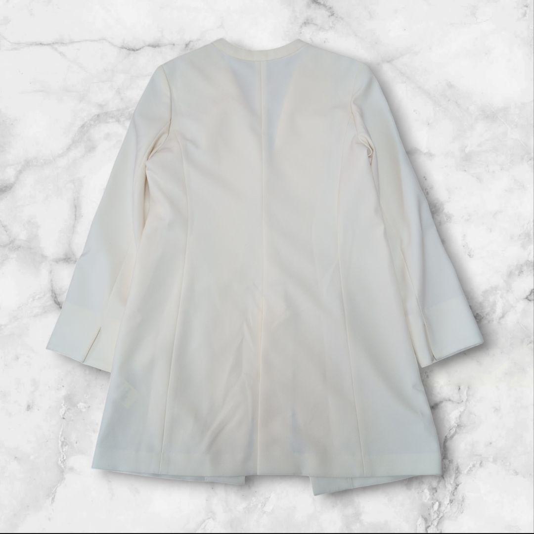 【専用】SOEJU ソージュ ストレッチファイン ロングノーカラージャケット