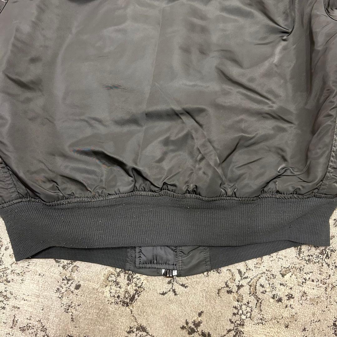 90s ALPHA INDUSTRIES MA-1 USA製 グランドクルー L