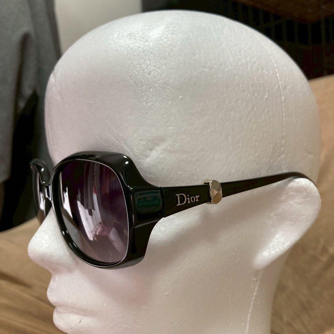 Dior ロゴモチーフ サングラス ブラック ディオール　美品