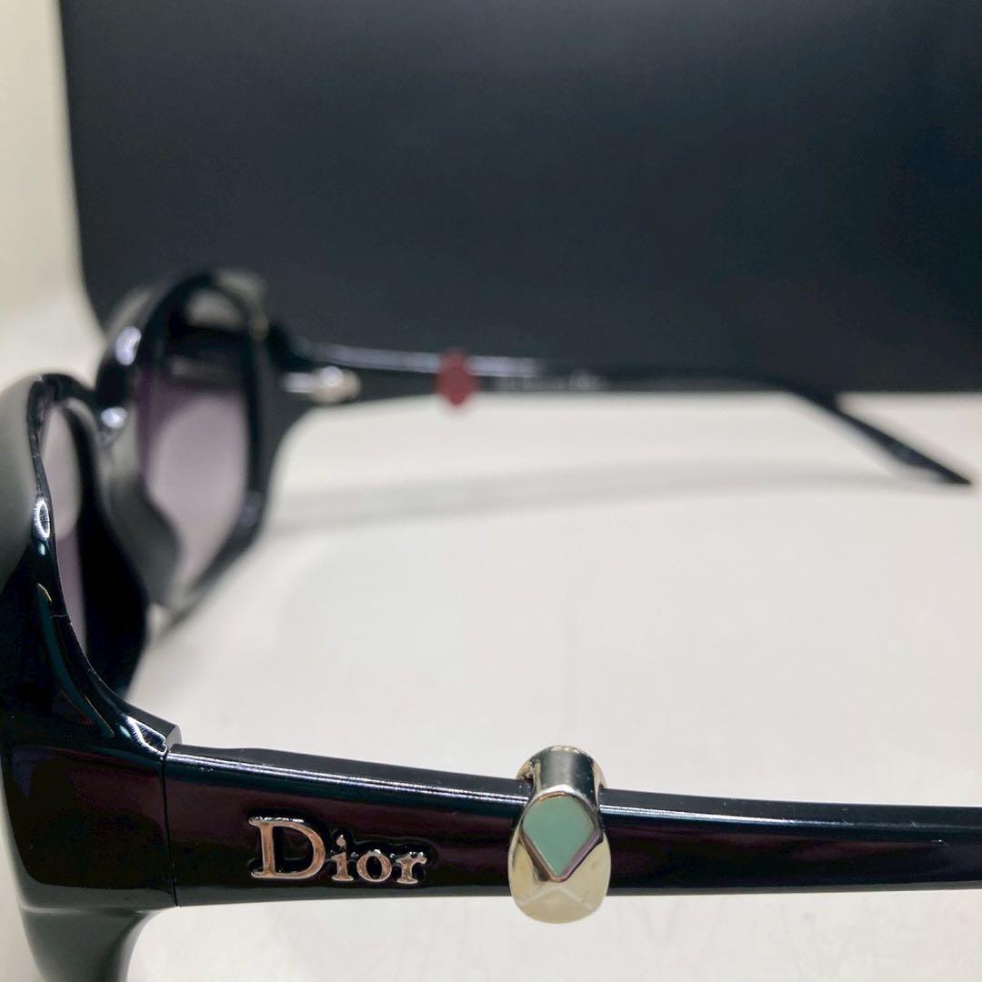 Dior ロゴモチーフ サングラス ブラック ディオール　美品