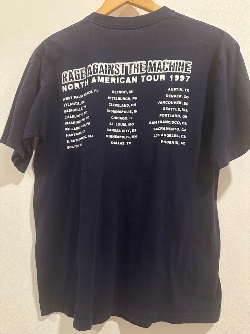 RAGE AGAINST THE MACHINE 1997 ビンテージ　Tシャツ