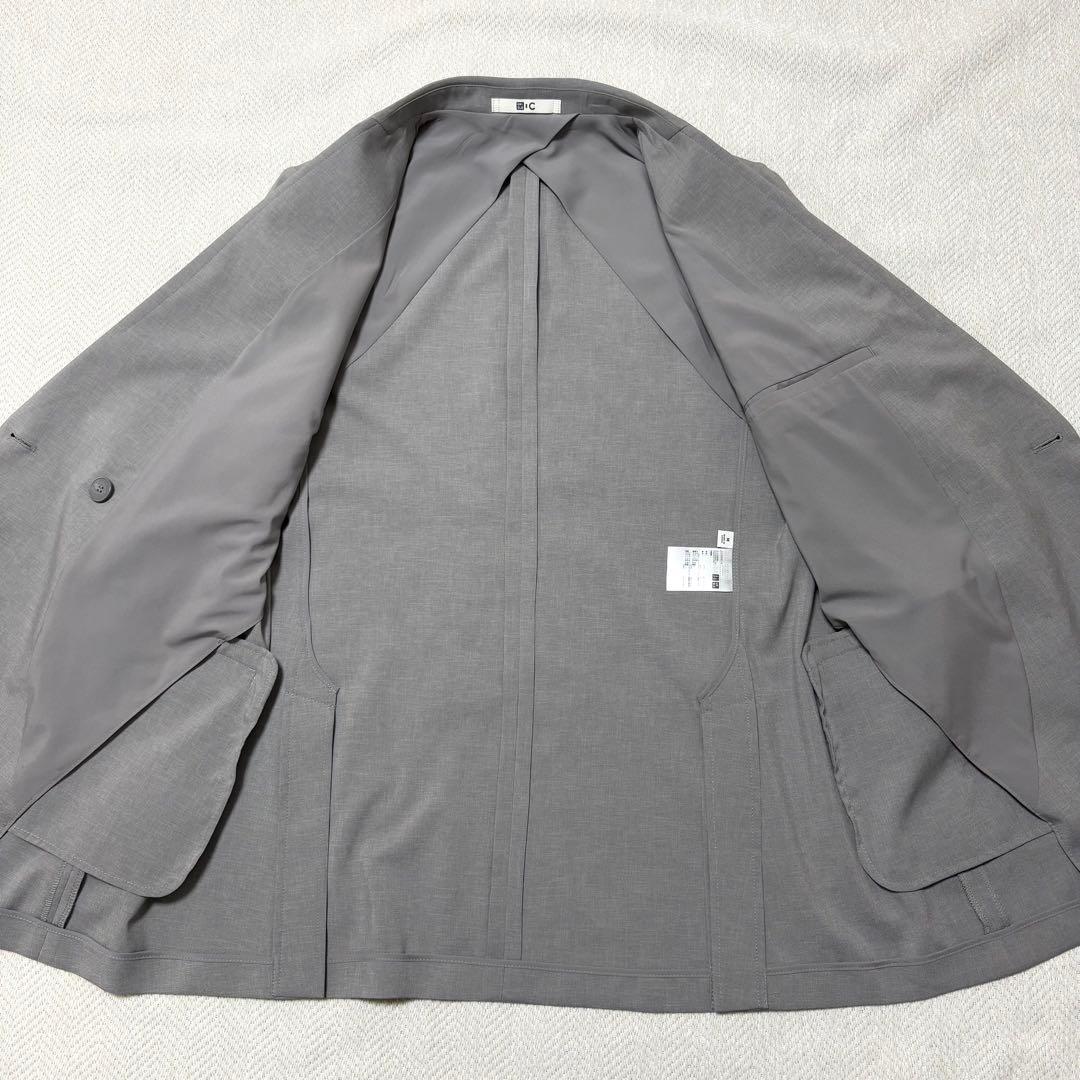 完売品 UNIQLO C 25SS 感動ダブルジャケット リラックスフィット M