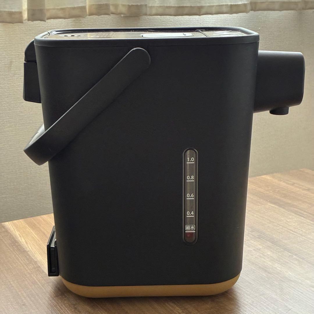 【おまけ付き】象印電気ポット STAN. ブラックCP-CA12型