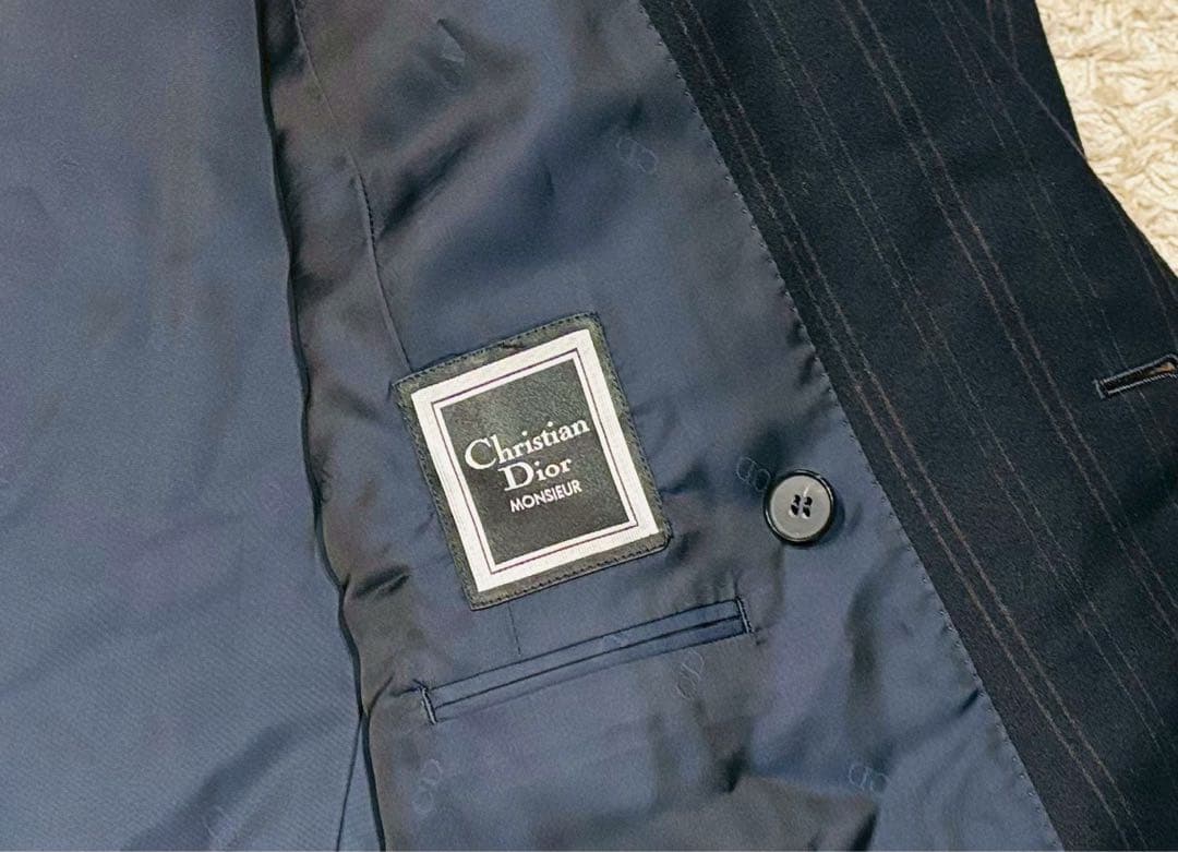 【訳あり・美品】 Dior ディオール メンズ ジャケット スーツ セットアップ