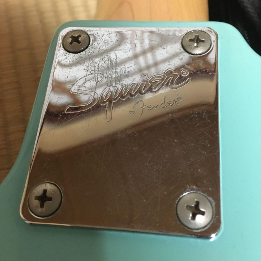 【動作不良品】Squier Jazz Bass 　フェンダー　バッグ付き　ベース